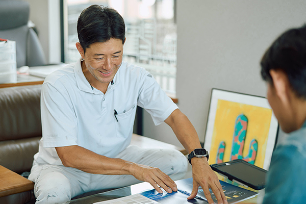 職人歴20年以上の代表が見積りいたします