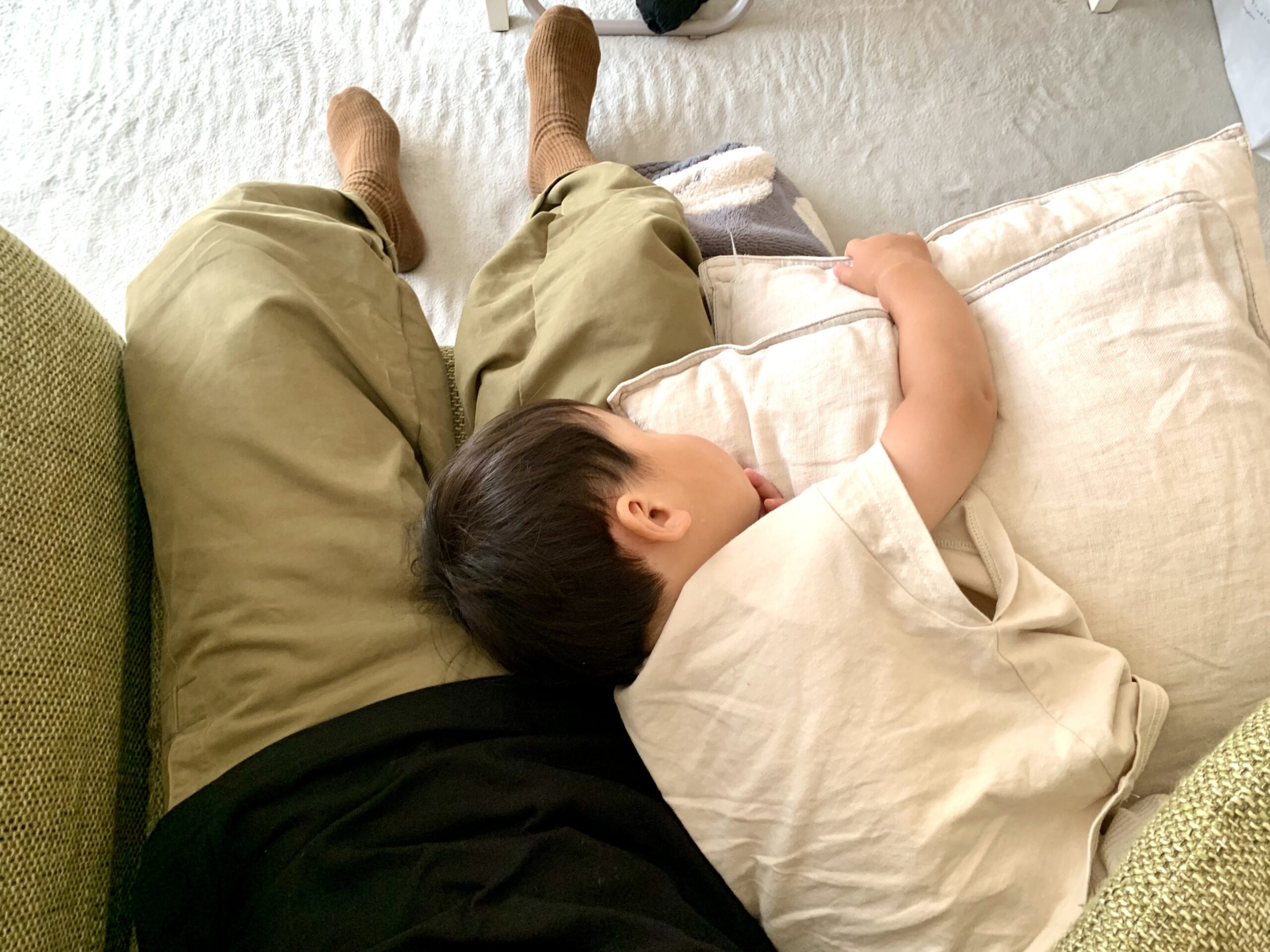 親戚の子供たちとぐーたら‪day