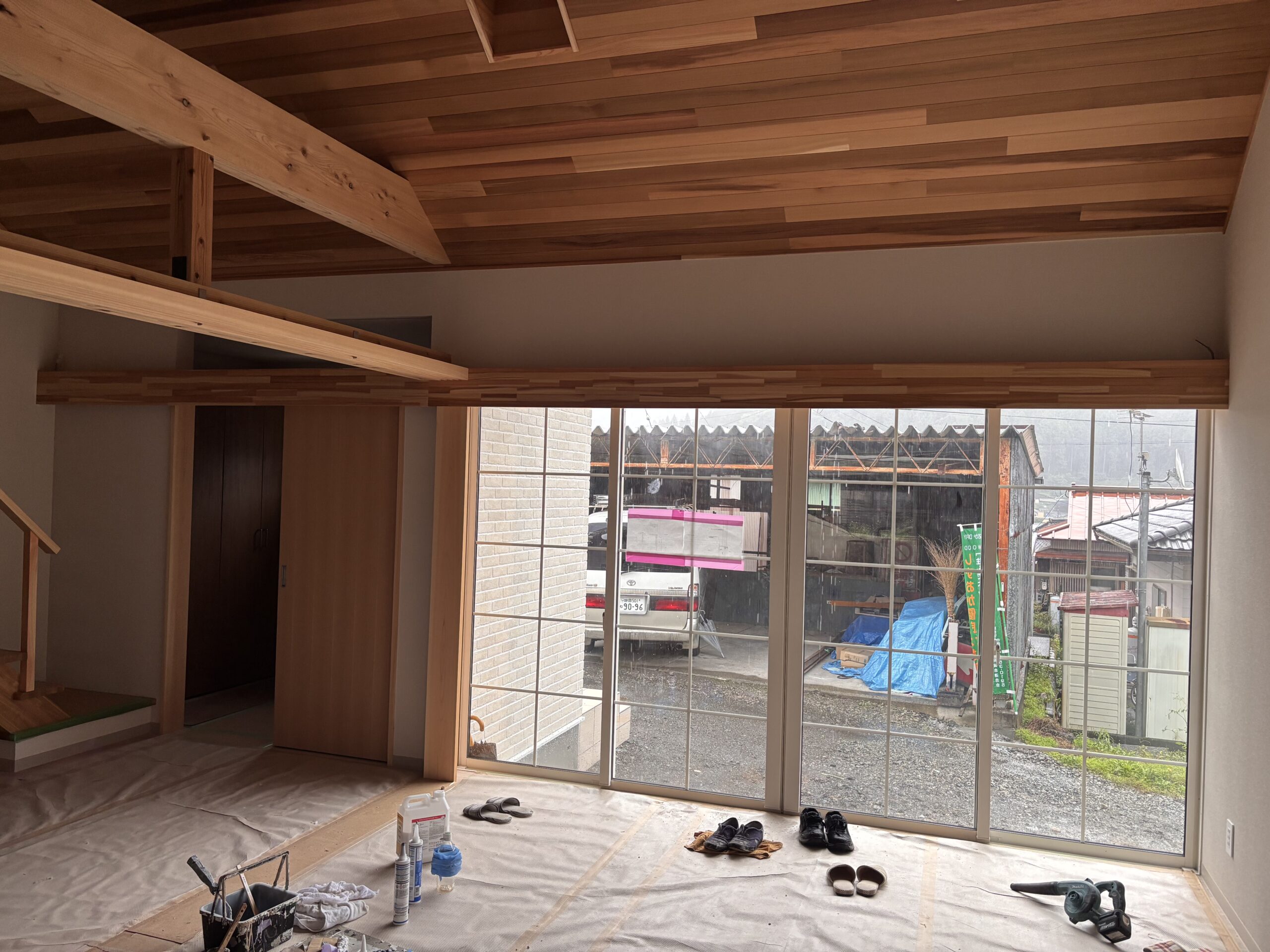 木部塗装  |  カーテンBOX