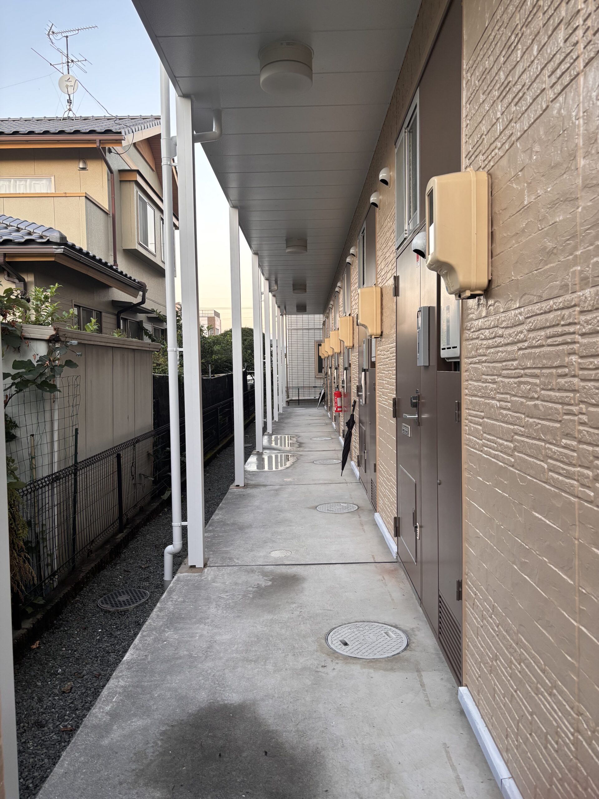 足場解体日 | 最後のチェック